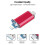 (512GB, blue) USB Type C Flash Drive 3 in 1 OTG USB 3.0 8