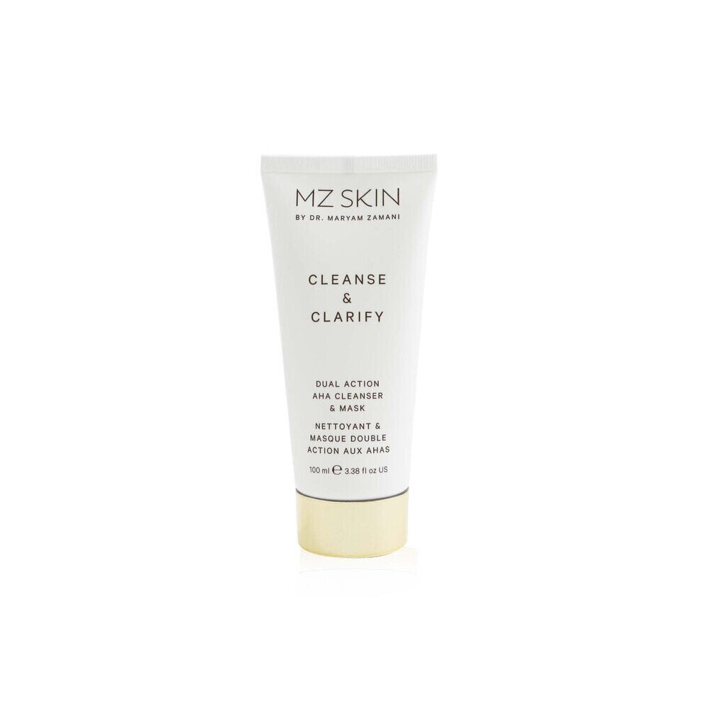 Mz Skin Cleanse & Clarify Dual Action Aha Cleanser & Mask 100Ml/3.38Oz