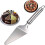 Stainless Steel Cake & Pizza Knife Peel Paddle Pie Slice Slicer Server 1