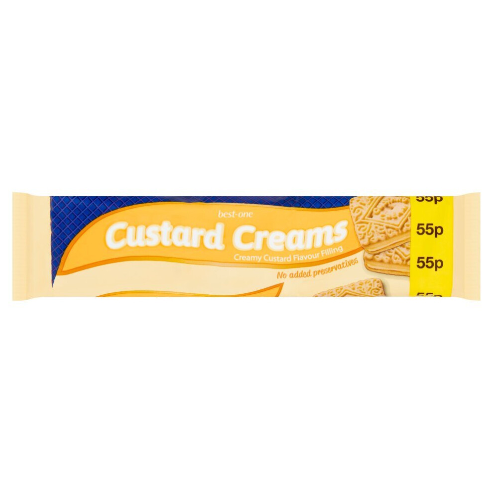 New Bestone Best-One Custard Creams 125G (Pack Of 12)