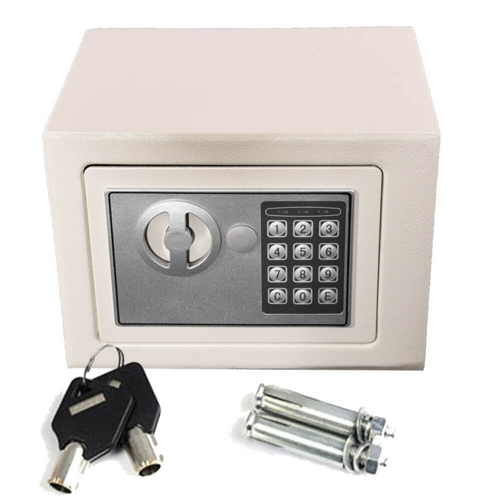 Digital Security Safety Box Keypad Lock Steel Electronic Safe Boxes with Keys