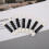 100X Applicator Eyeshadow Brush Applicator Double End Disposable Wand stick Tool 7