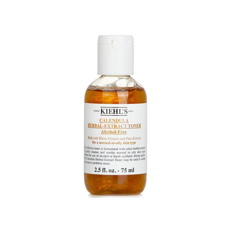 Kiehl's Calendula Herbal Extract Alcohol-Free Toner - For Normal to Oily Skin (Miniature) 75ml/2.5oz