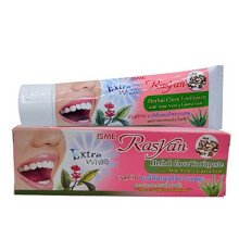 Isme Rasyan Herbal Clove Toothpaste with Aloe Vera & Guava Leaf 100 g White