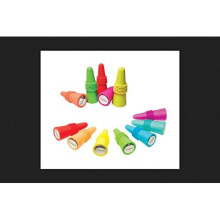 Metrokane 6119 Rabbit Bottle Stoppers 2-Plack n mai multe culori (culori selectate la ntmplare)