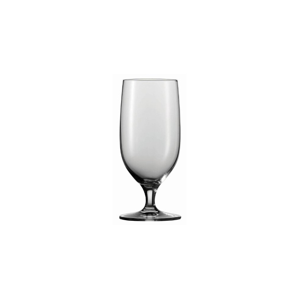 Schott Zwiesel Tritan Crystal Glass Mondial Stemware Collection All Purpose Beverage, Water/Beer Glass 13.2-Ounce, Set of 6