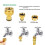 (25FT) Expandable Retractable Flexible Garden Hose Pipe 9