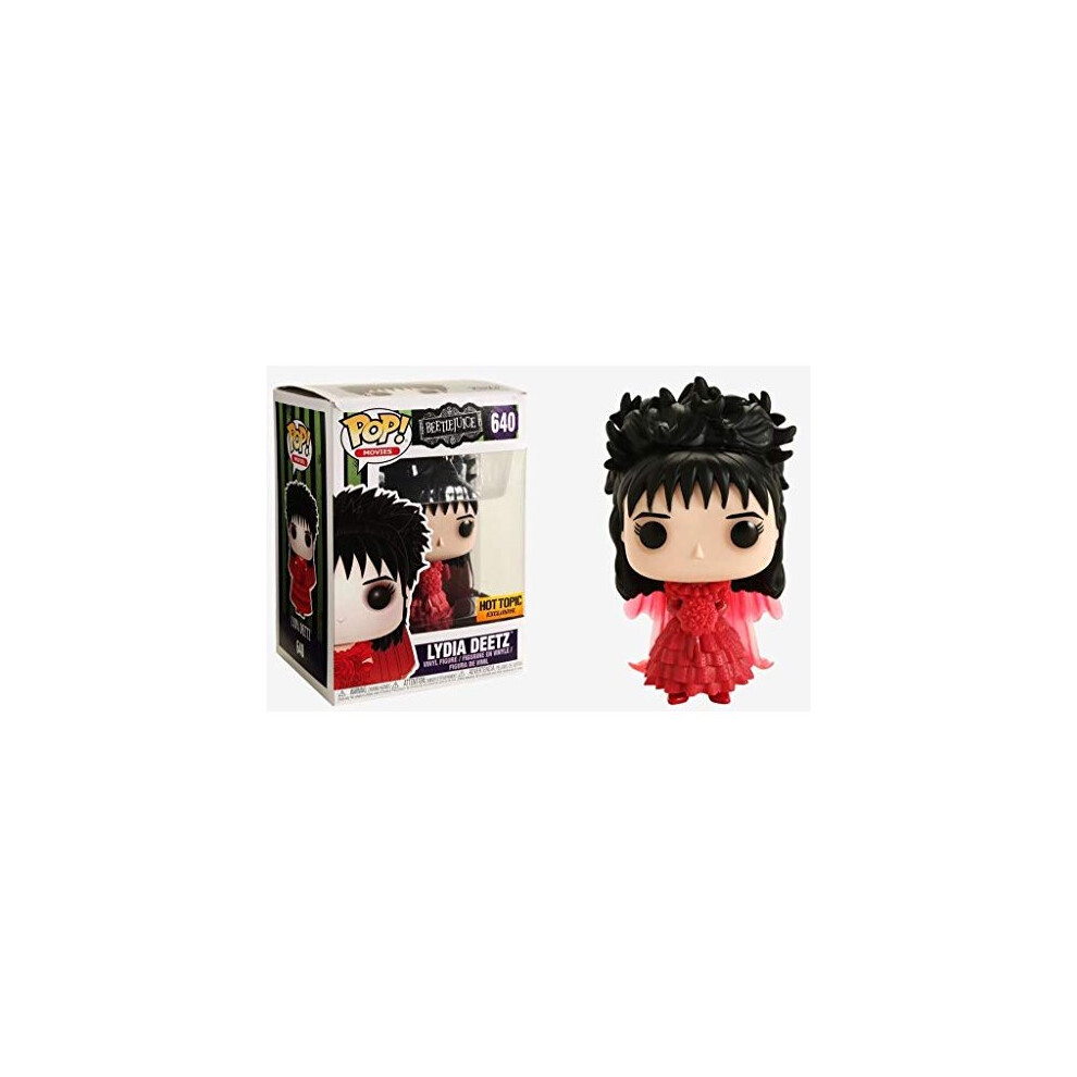 Funko Pop Movies: Beetlejuice - Lydia Deetz In Wedding Dress Collectible Figure, Multicolor