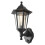 Litecraft Neri Black Outdoor Light With Sensor 1
