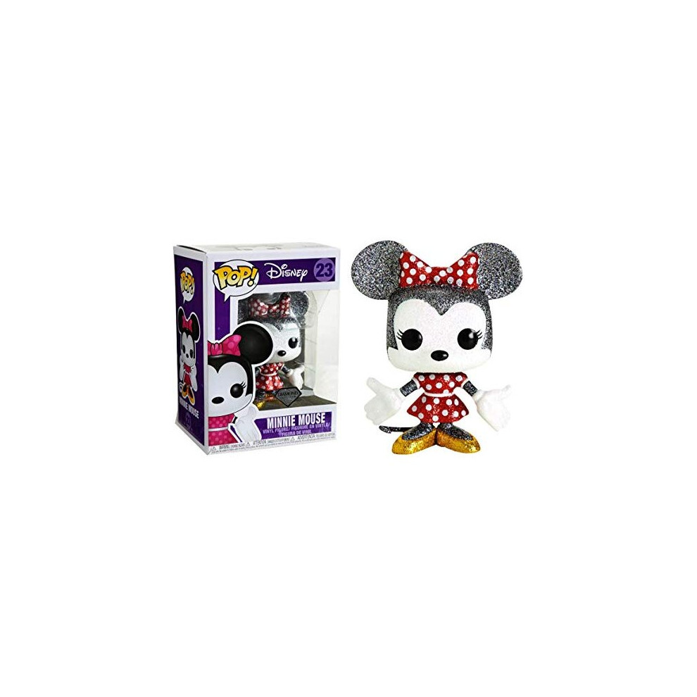 Funko Pop Disney Minnie Mouse 23 Diamond Collection Exclusive