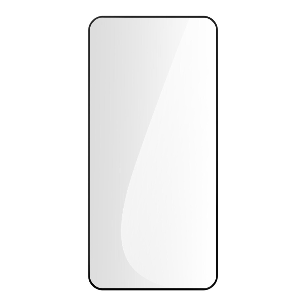 Tempered Glass Screen Protector For Samsung Galaxy S23 9H Sloped Contour Black 3662427731379