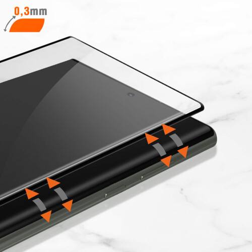 Mocolo Tempered Glass Screen Protector 9H Hardness 3D Edges Complete Adhesion 2