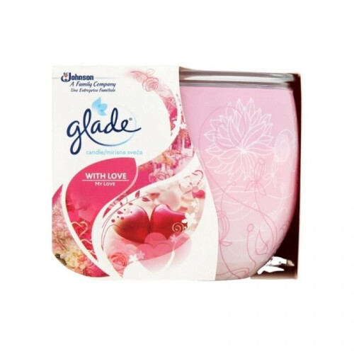 Glade Glade Candle With Love 120g (Pack of 6)