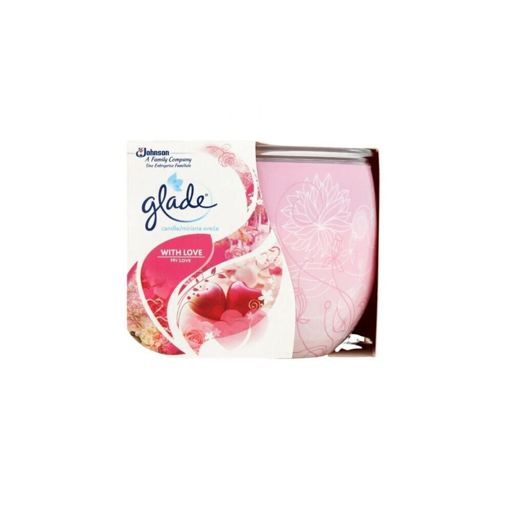 Glade Candle With Love 120g (Pack of 6)