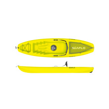 (Yellow 2.7M Sit On Single Extra Storage) Single and Double Kayaks with Paddle