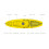(Yellow 2.7M Sit On Single Extra Storage) Single and Double Kayaks with Paddle 5