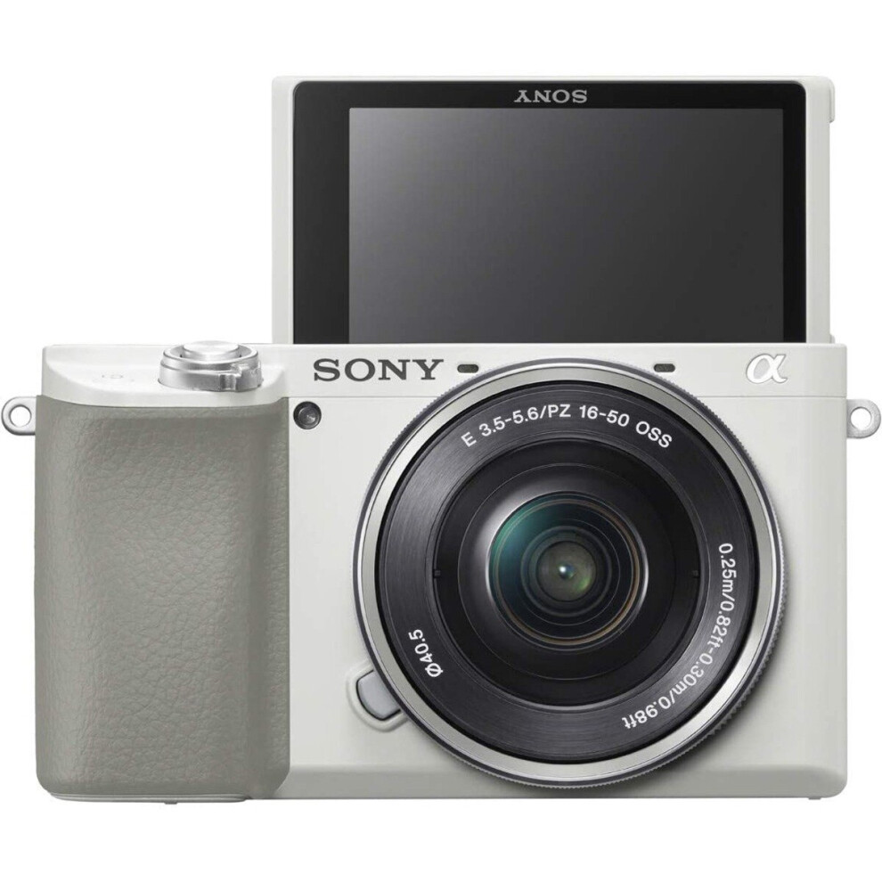 Sony a6100L Mirrorless Camera with 16-50mm Lens - White-image-OPC-PBCBJ7T-NEW