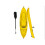 (Yellow 2.7M Sit On Single) Single and Double Kayaks with Paddle 1