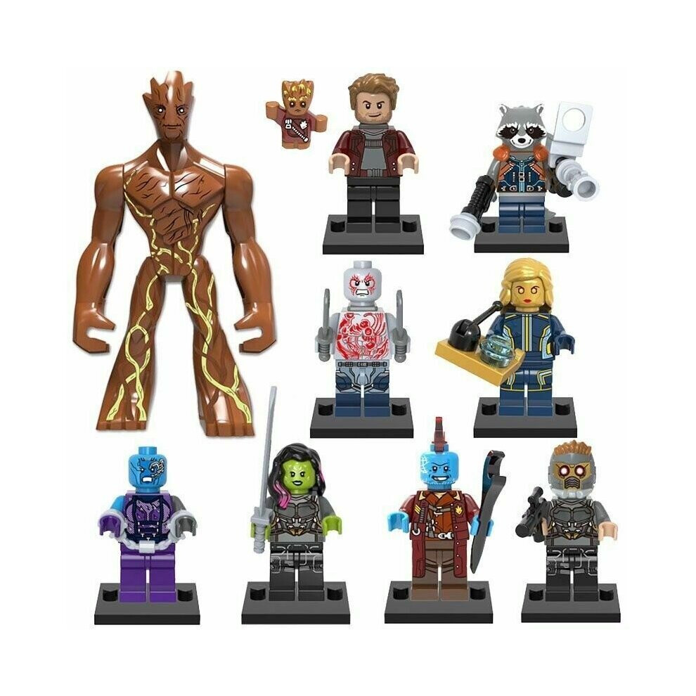 Fit Lego Guardians of the Galaxy Minifigures Kids Toys gifts