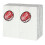 Tablecraft CC402 Serviettes Graphiques (100 pièces), 3.75" x 0.040" x 6.5", Blanc 1