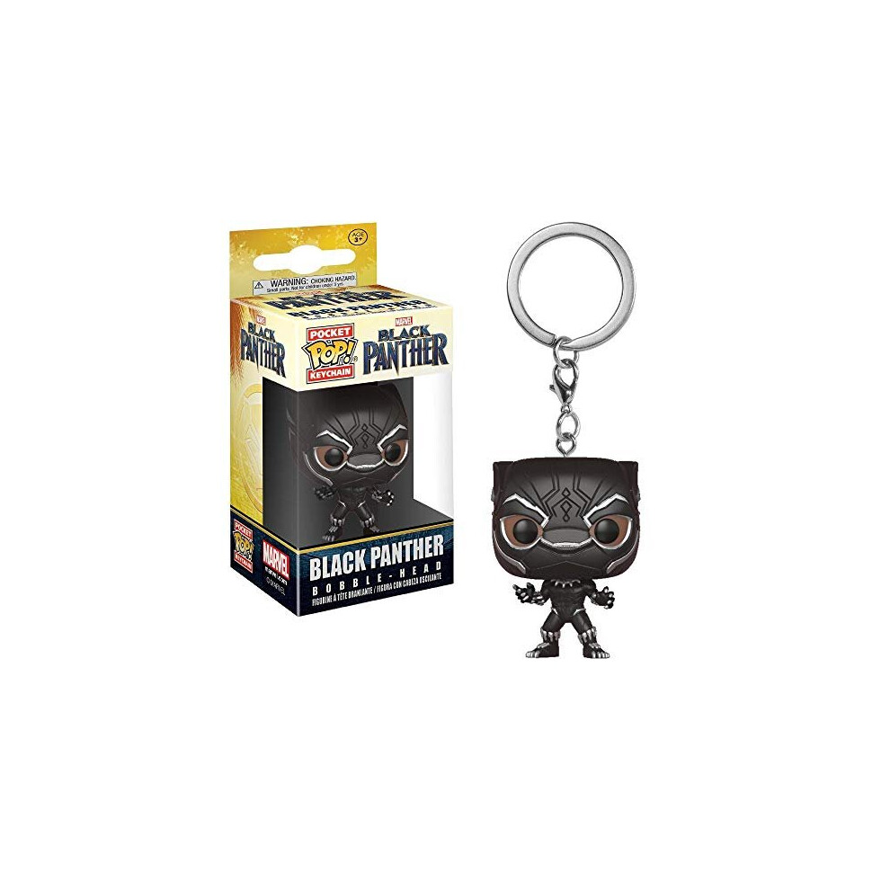 Funko Pop Keychain Black Panther Collectible Figure