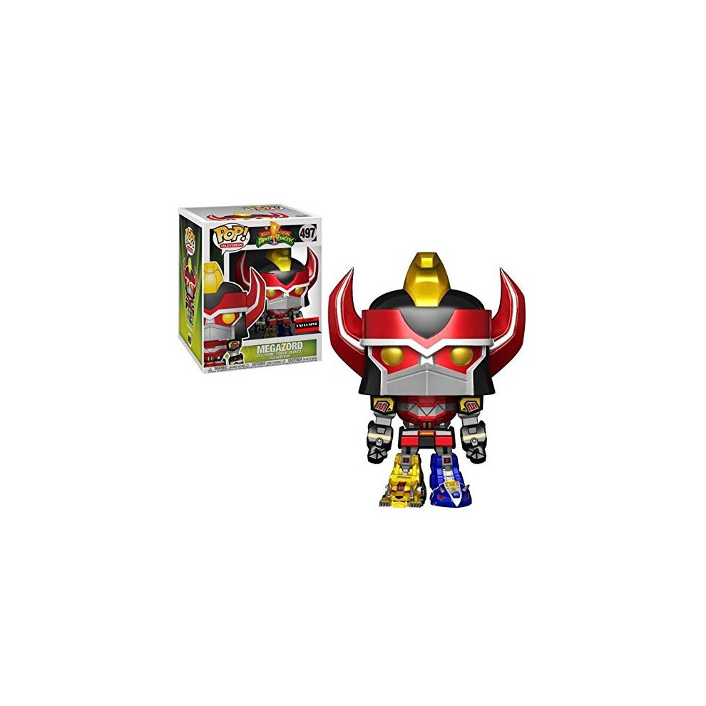 Funko Power Rangers Metallic Megazord 6 inch Pop Vinyl Figure (AAA Anime Exclusive)