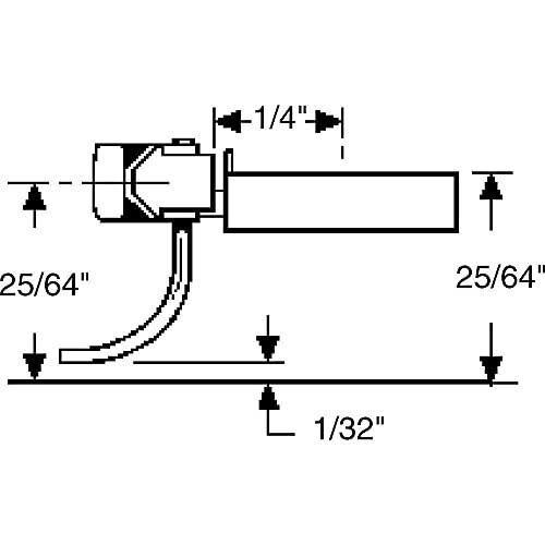 HO Whisker Coupler, 1/4" Underset (2 Pr) 1