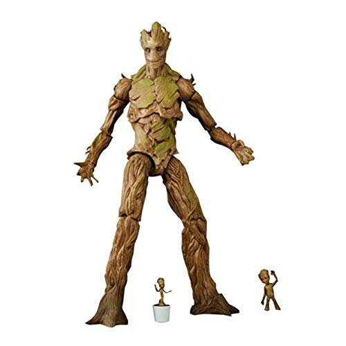 Marvel Marvel Legends Guardians of the Galaxy Groot Evolution Action Figures Set - Exclusive