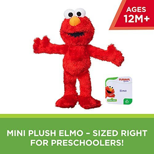 Sesame Street Μίνι Μαλακό Λούτρινο Ελμο από το Sesame Street: Λούτρινο 10" για Βρέφη και Νηπιαγωγείο 1