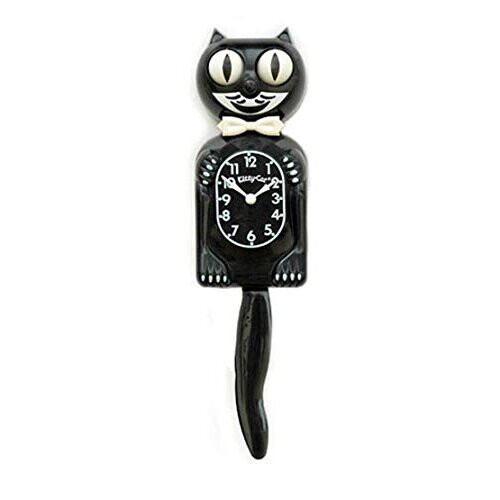 Kitty Cat Klock (Classic Black-Small)