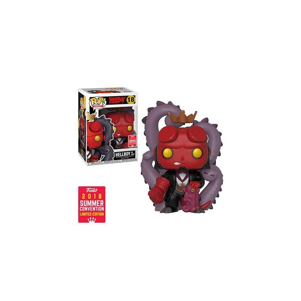 Hellboy in Suit Pop! Vinyl Figure - 2018 Convention Exclusive