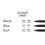Uni-Ball uni-ball 60040 Onyx Roller Ball Stick Dye-Based Pen Black Ink Micro Dozen 6