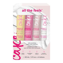 Delectable by Cake Beauty - Handkräm Gåvoset, 4 Delar