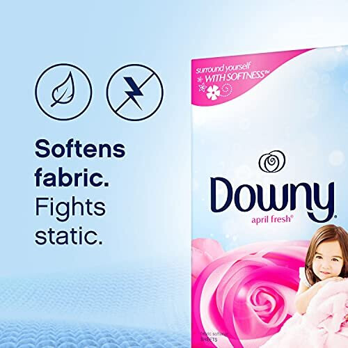 Ammorbidente per bucato Downy Dryer Sheet April Fresh 240 pezzi 2
