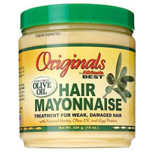 Africas Best Orig Hair Mayonnaise 15 Ounce Jar (443ml)
