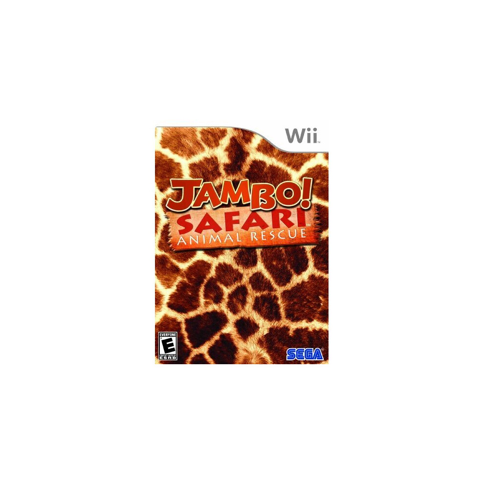 Jambo! Safari Animal Rescue - Nintendo Wii 010086650280