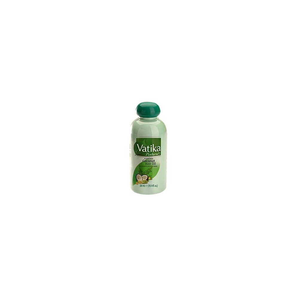 Dabur Brown Vatika Coconut Enriched Hair Oil (300 Ml)