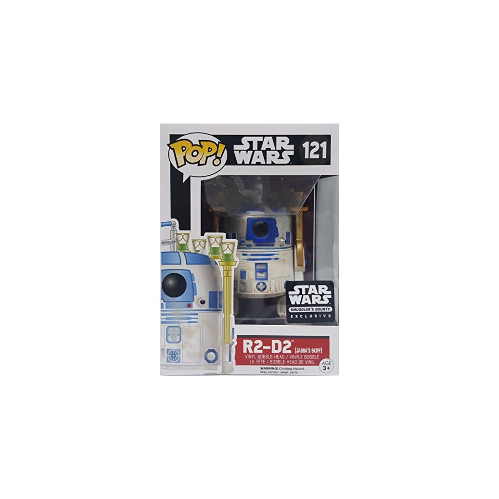 Star Wars Smugglers Bounty Exclusive R2-D2 on Jabbas Skiff Funko Pop 121