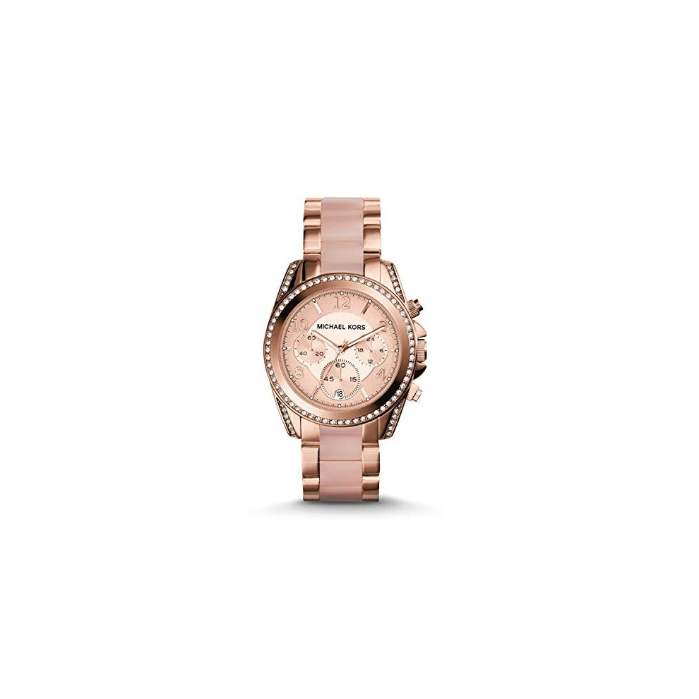 Michael Kors Womens Blair Two-Tone Watch Mk5943
