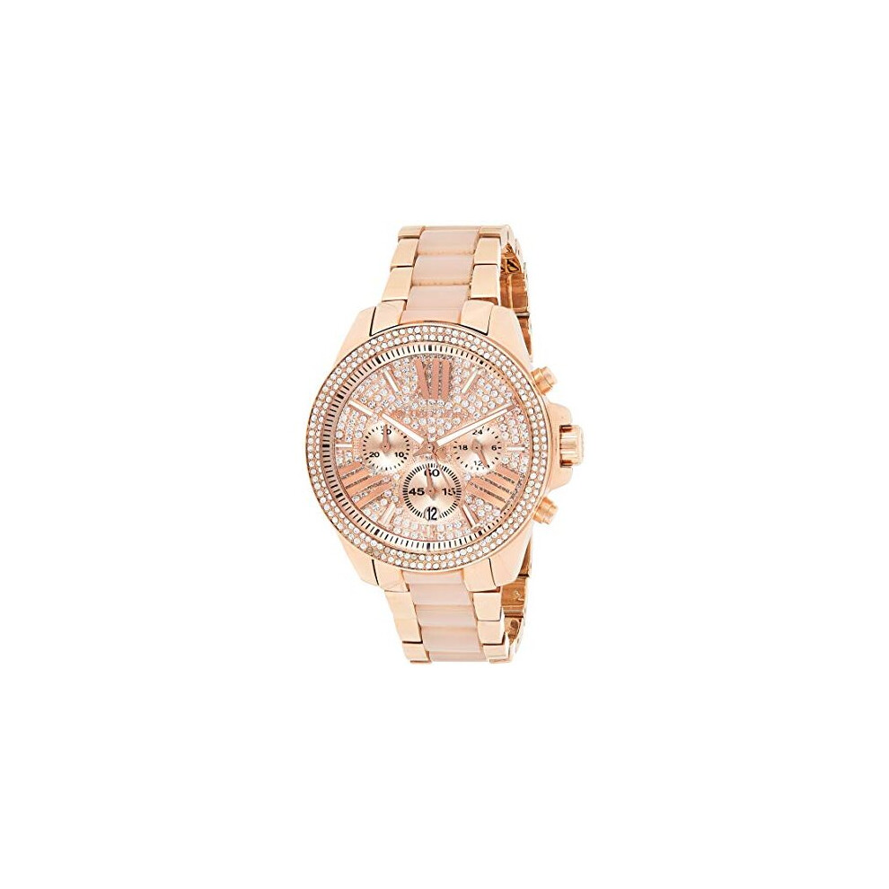 Michael Kors Womens Wren Two-Tone Watch MK6096