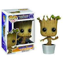 Funko POP! Marvel: Dancing Groot Bobble Action Figure,Multicolor,3.75 inches