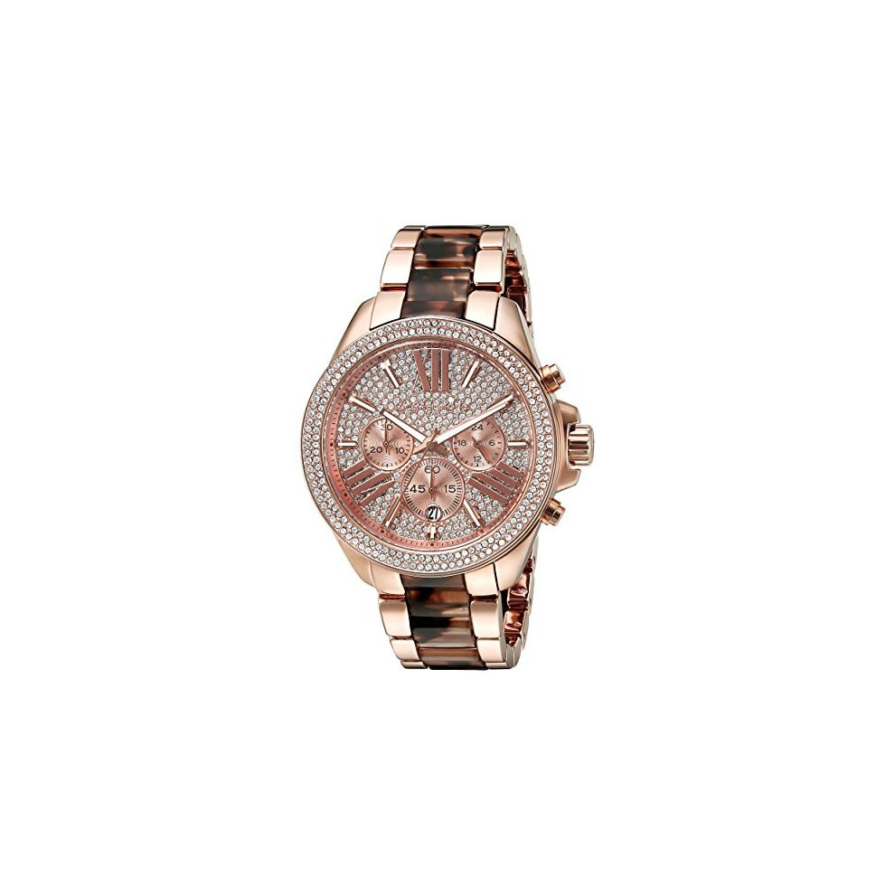Michael Kors Womens Wren Two-Tone Watch Mk6159