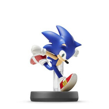 Sonic-amiibo (Super Smash Bros-serien) – interaktiv figur som låser upp spelfunktioner, lagrar data och stärker strider.