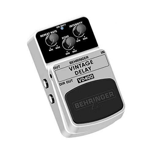 Behringer VD400 Vintage Analog Delay Effects Pedal,White