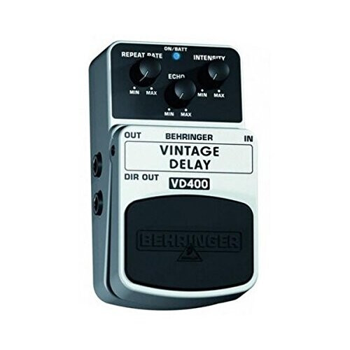 Behringer VD400 Vintage Analog Delay Effects Pedal,White 2