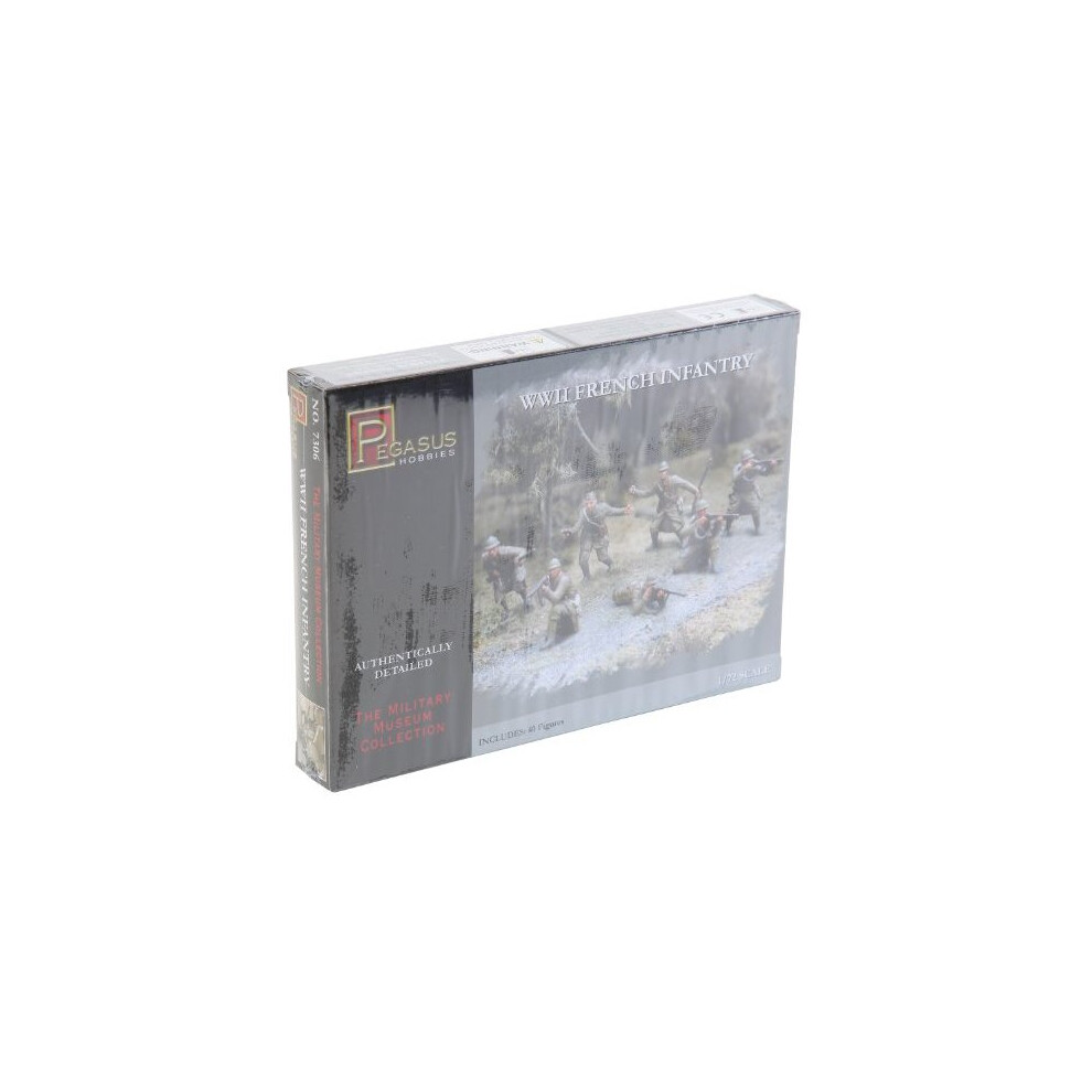 Pegasus Spiele Pegasus Pg7306 - 1/72 Ww Ii: French Infantry 1940