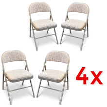 Contemporary Style Back Rest Quality Luxury Folding Chair