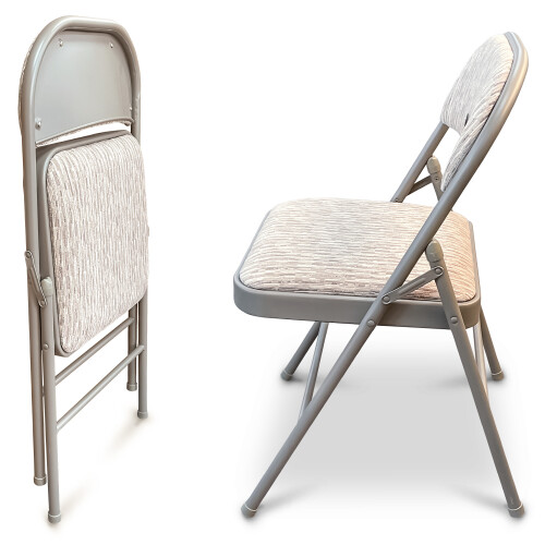 Contemporary Style Back Rest Quality Luxury Folding Chair 1