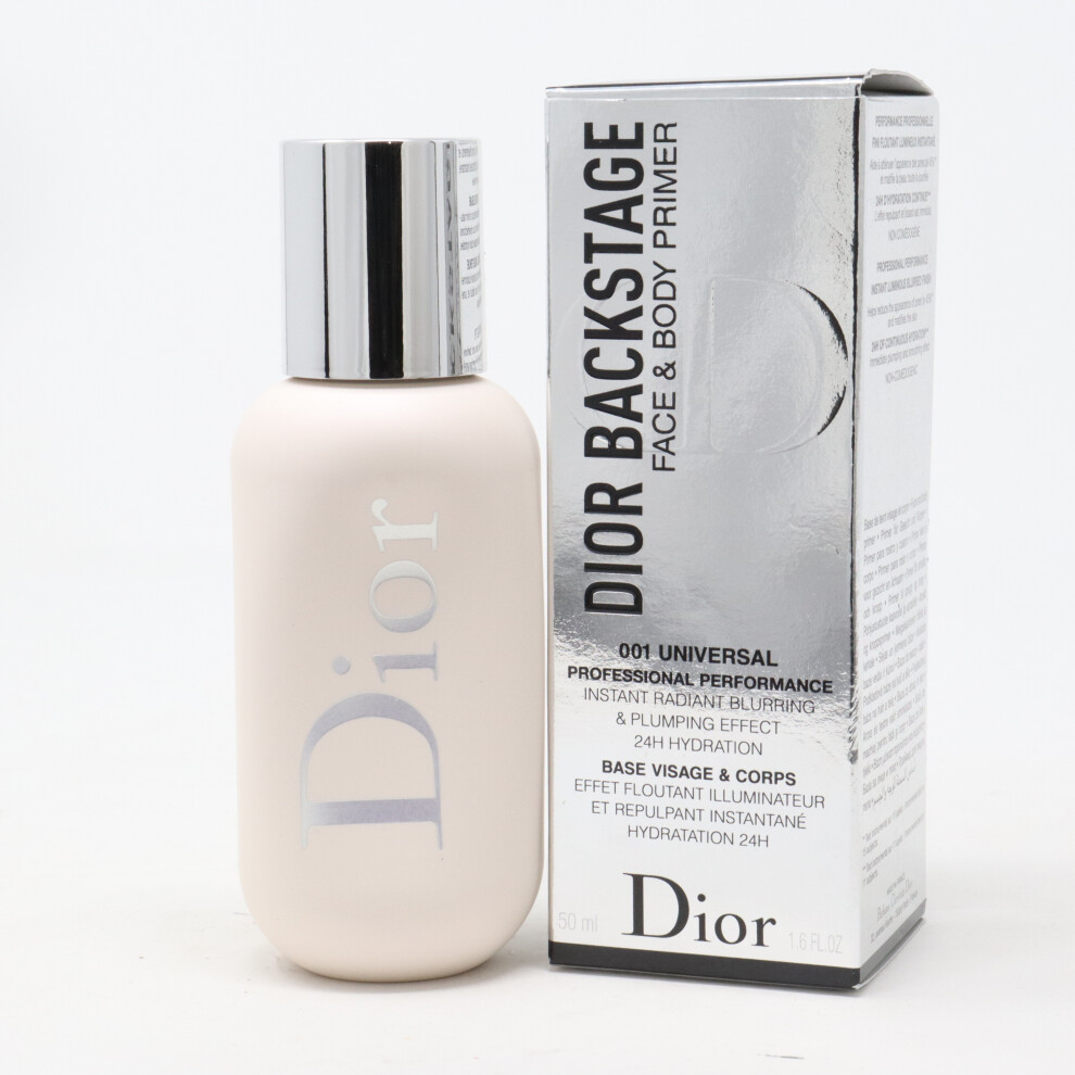 Dior Backstage Face & Body Primer 001 Universal 1.6oz/50ml New With Box