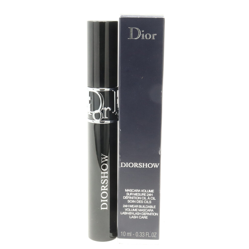(090 Black) Dior Diorshow 24H Buildable Volume Mascara  0.33oz/10ml New With Box